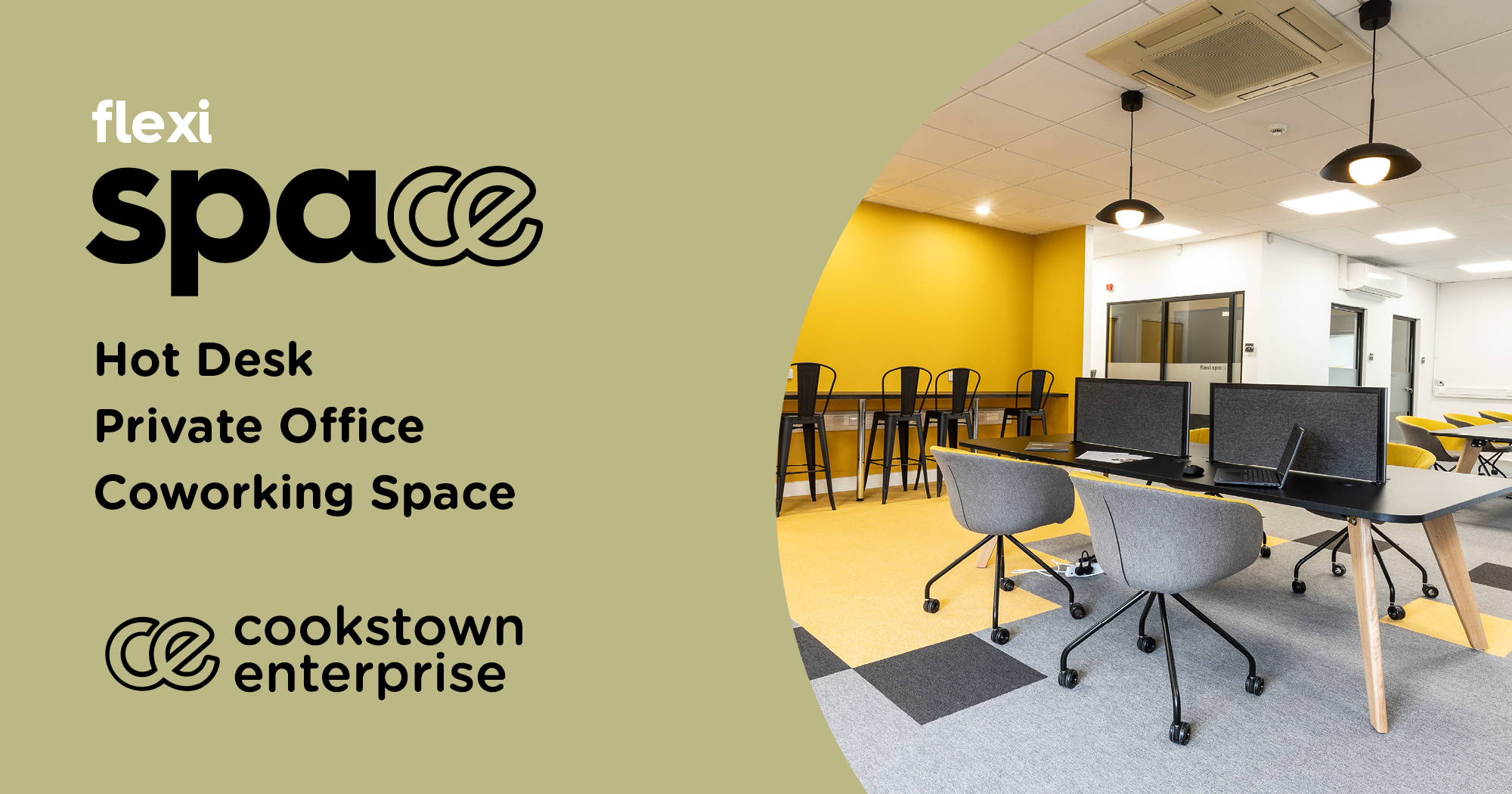 Hot Desk, Private Office And Coworking Space Flexi Space